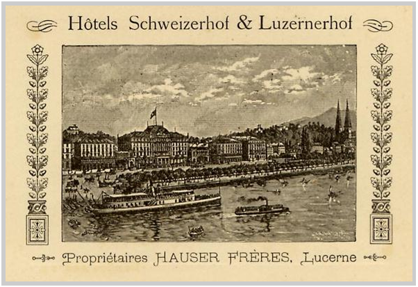   Hôtels Schweizerhof & Luzernerhof à Lucerne